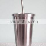 Straight stainless steel straws