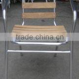 aluminum wooden bar chairs YC049