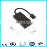 High Quality Male Micro Usb to HDMI MHL Port Converter Adapter thumbnail-5
