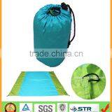 Oversized Mat, Shade Tarp and Beach Picnic Throw Parasheet with Nylon Tote Pouch