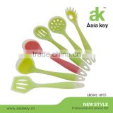 Top grade silicone kitchen utensil set new silicone cooking tools FDA silicone kitchenware