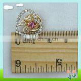 Wholesale Decorative Heart Shape Rhinestone Button thumbnail-2