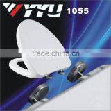 1055 Toilet Seats; Soft-Closing Toilet Seat Cover PP Plastic Ceramic Toilet Seats thumbnail-5