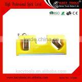 KC-37208 Plastic Cheap Mini Gift Keychain Spirit Level With Magnetic