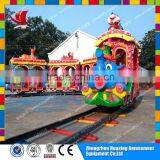 Direct Manufacture With 10 Years Experience in Best Quality Amusement Electric Rides Elephant Track Train thumbnail-4