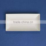 F1-PL-07-R 7*3.5 Inches Bleached Disposable Flate Rectangle Shape Sugarcane Dinner Plates thumbnail-3
