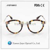 Tortoiseshell Color Demi Round Optical Frames Acetate thumbnail-3
