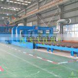 Large Metal Plate Surface Treatment Equipment Deservation Line Shot Blasting Machine