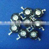 3W Green High Power Led,520-530nm/3.6-4.0V/140degree/700ma/3W/110-130lm