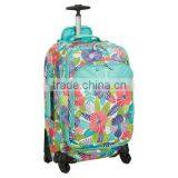 600D polyester Carry-On Spinner /School wheeled backpack