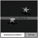 Brass Fashion Stud Earrings, Women Earrings,diamond Earrings Fashion Jewelry 2016 thumbnail-3