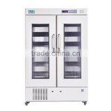 BBR-668L Double-door Blood Bank Refrigerator for Hospital