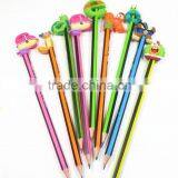 Hot Sales Custom Cartoon PVC Rubber Pencil/ Pen Topper thumbnail-3