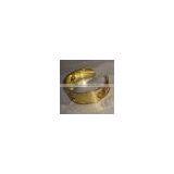 Wholesale High Polishing Best Style Smooth Wide Brass Cuff Bracelet Bangle Handmade thumbnail-2