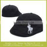 100%cotton Twill Peaked Cap Beret Cap thumbnail-1