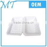 Plastic Food Container 3-Compartment Microwave Safe Black Container With Lid/divider thumbnail-4
