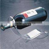 Custom Clear Acrylic Plastic Single Bottle Wine Rack thumbnail-1
