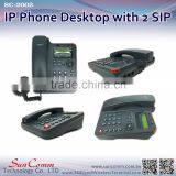 SC-2002PE 1 Wan 1 Lan 2 Sip Lines IP Phone With PoE thumbnail-6