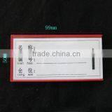 Plastic Card Holder for Hang to Showing