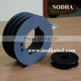 Custom Made V Belt Pulley and Taper Lock Bushings, Compressor Pulley Sheave