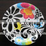 Printed Colorful Paper Plates