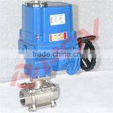 Three Piece Ss316L Explosion Proof Ball Valve With Electric Actuator thumbnail-5