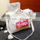 Casual Little Fresh Canvas Tote Shoulder Bag thumbnail-2