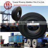 Smooth 10.00-20 Tire - Solid Tire With Rims