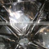 Stainless Steel Square Hopper With Movable WheelsStainless Steel Square Hopper With Movable Wheels thumbnail-2