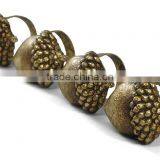 Personalized Handmade Color Painted Decorative Acorn Resin Napkin Rings thumbnail-1