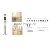 32 Pcs CR-V Material Interchangable Cordless Precision Phone Repair Screwdriver Hand Tools Bit Set thumbnail-3