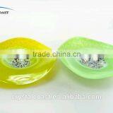 Murano Glass Wall Art;antique Glass Plate;colored New Design Glass Fruit Salad Plate thumbnail-1