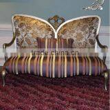 BISINI Butterfly Shaped Sofa Chair, European Style Wood Carved Arm Chair, Fashionable Princess Leisure Chair (BF01-X1184) thumbnail-1
