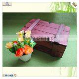 Decoration Unique Large Clasp Plain Wooden Box thumbnail-4