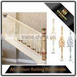 Luxury Design Decorative Powder Coated Aluminum Indoor Stair Baluster thumbnail-6