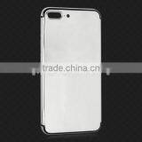 New Gold/rose Gold/platinum Back Cover for IPhone 7 Plus Mirror Gold Housing thumbnail-3