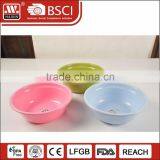 Wholesale modern plastic bathroom hand wash basin face wash basin water storage basin