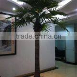 Home Garden Edging Decorative 5ft to 16ft Height Outdoor Artificial Green Plastic King Palm Leaf Products EDS06 0801 thumbnail-4