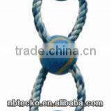Colored Braided Cotton Rope Pet Toy thumbnail-1
