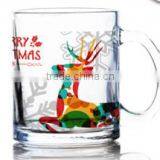 330ml Water Glass Mug With Ocean Color Design thumbnail-3