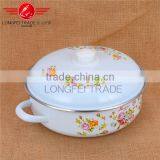 High Quality 20cm Enamel Deep Frying Pot / Enamel Frier thumbnail-3