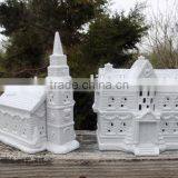 Christmas Village Houses White Christmas Village Church thumbnail-1