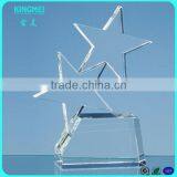 2014 Hot Sale Two Star Shape Acrylic Awards,plastic Awards,plexiglass Awards thumbnail-1