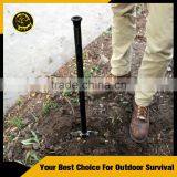 Hi-carbon Steel Stainless Outdoor Camping&Hiking Folding Survival Shovel With Firestarter&Bottleopener&Whistle thumbnail-4