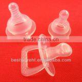 LFGB Standard Silicone Rubber Baby Bottle Nipple for 120ml 150ml 180ml 200ml 240ml 300ml Feeding Bottle thumbnail-1