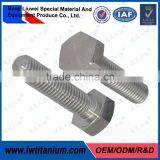 Ti Gr2 DIN 933 M24 x 110 Titanium Hexagon Head Bolts thumbnail-1