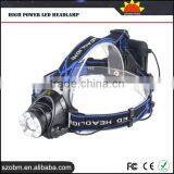 Multi-Function High Power T6 Zoom Focus Waterproof LED Headlamp thumbnail-1
