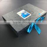 Custom Ribbon Magnet Electronic Art Works Gift Box With Insert Foam thumbnail-3