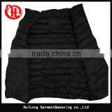 Outdoor Jacket Winter Black Sleeveless Jacket Men Vest in Stock thumbnail-3