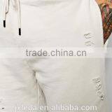 Men Plain Distressed Sweat Shorts Wholesale, Fitness Training Gym Shorts OEM thumbnail-3